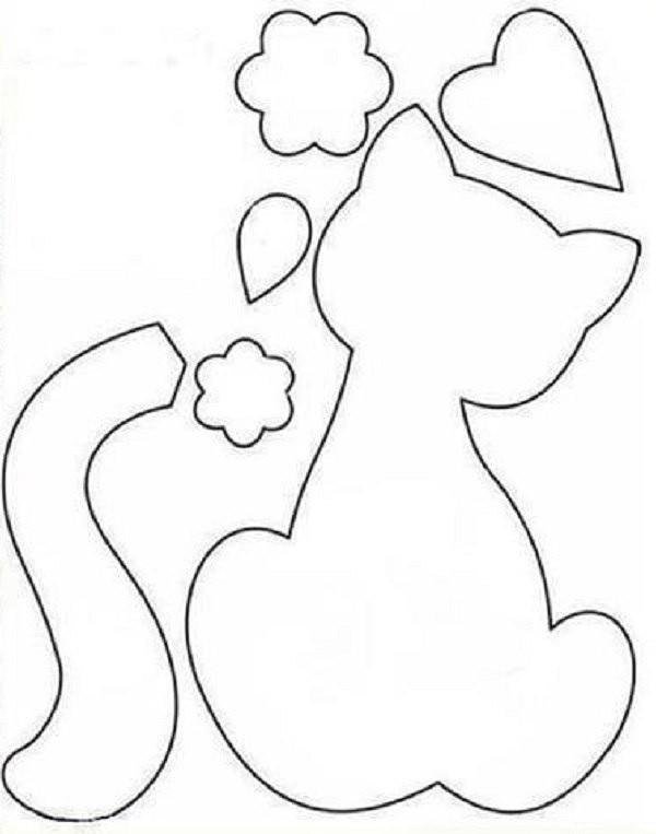 Выкройка кошки