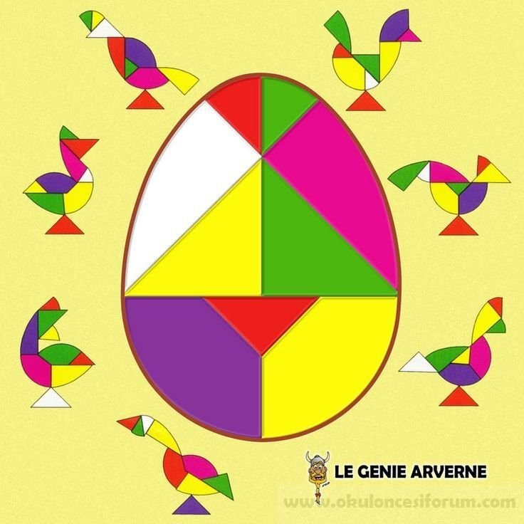 Танграм Колумбово яйцо Волшебный круг