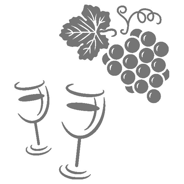 Трафарет вино