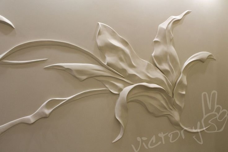 Барельеф настенный гипсовый