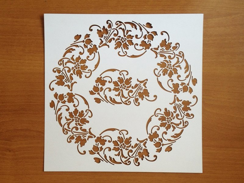 Декоративные трафареты