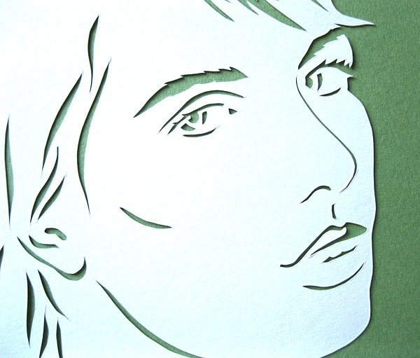 Вырезанный портрет