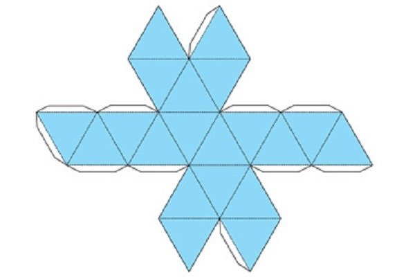 Как сделать икосаэдр из бумаги?