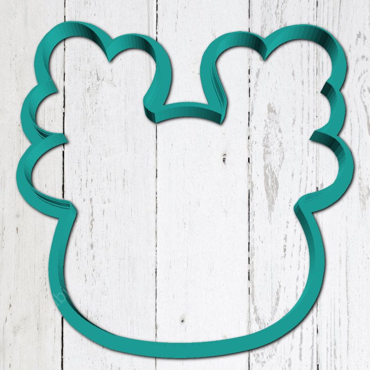 Форма оленя для пряников