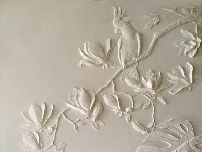 Гипсовый барельеф