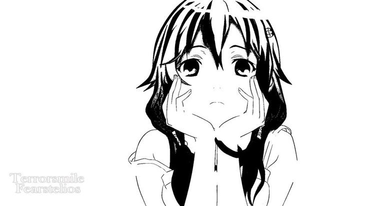 Anime трафарет