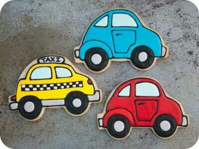 Пряник "машинка"