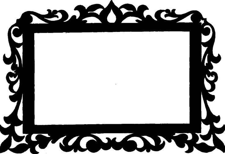 Трафареты рамок для фотографий