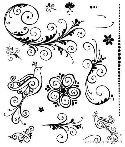 Орнаменты для рисования