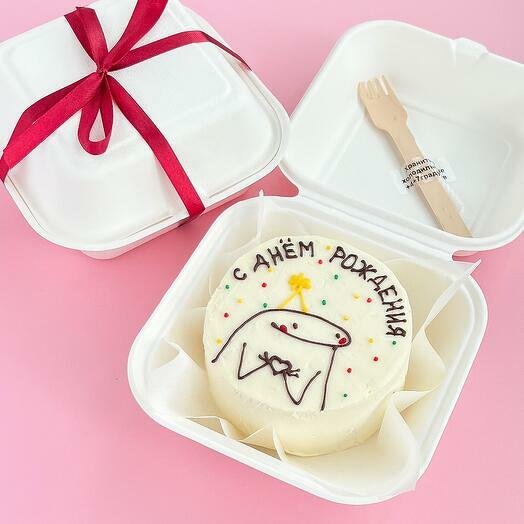 Коробка для Бенто тортика