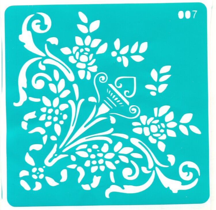 Трафарет из самоклейки