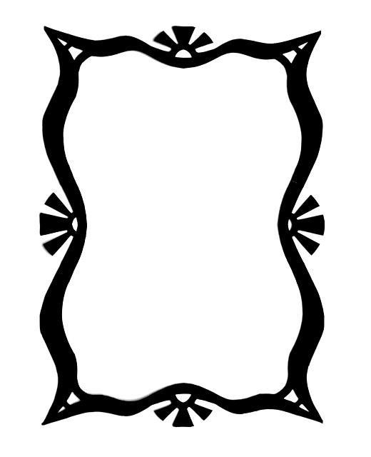 Трафареты рамок для фотографий