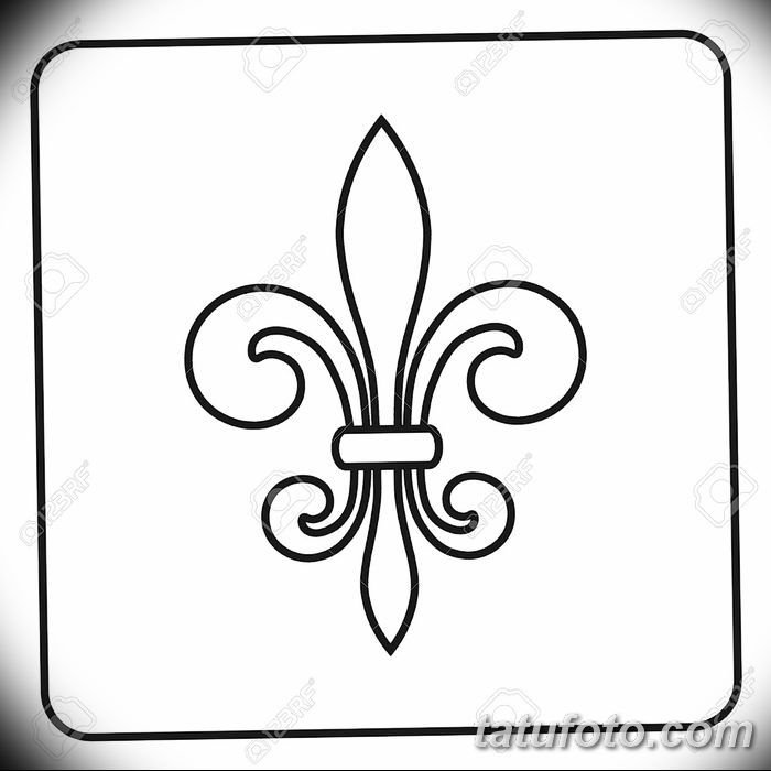 Французская Геральдическая Лилия