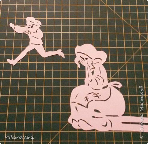 Золушка вытынанка на окно