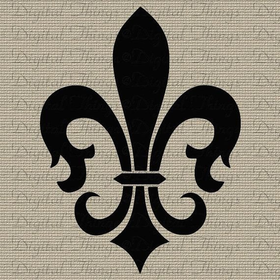 Символы Франции Геральдическая Лилия