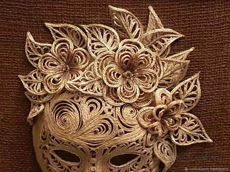 Людмила Пыхова джутовая филигрань