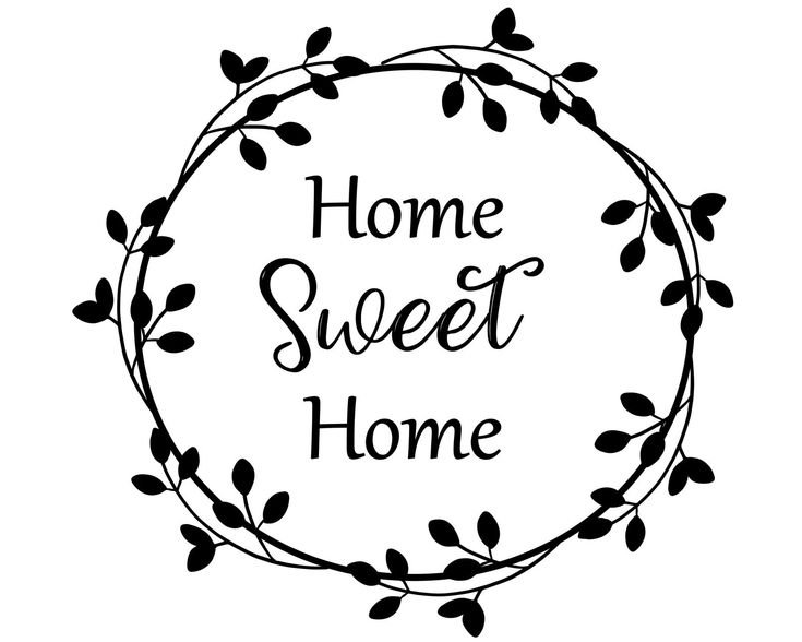 Трафареты надписи для декора