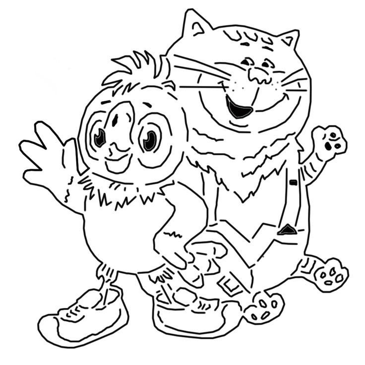 Вытынанки сказочные персонажи