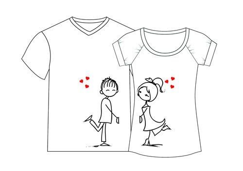 Рисунок на майку