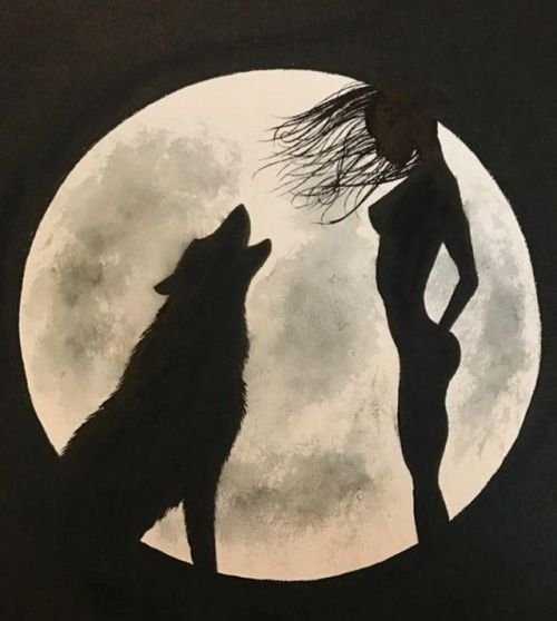 Волк и Луна