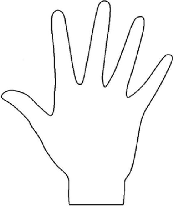 Ладони для вырезания