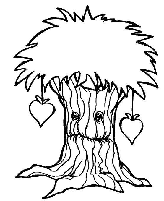 Дерево раскраска