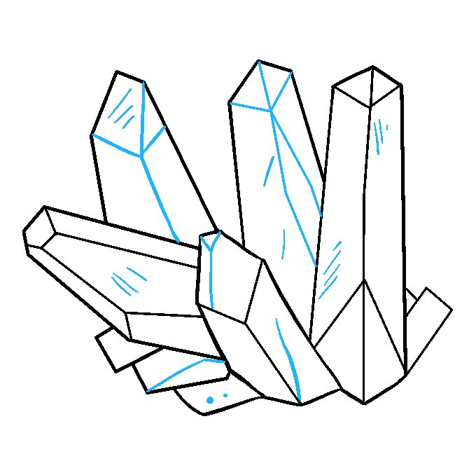 Рисование кристаллов