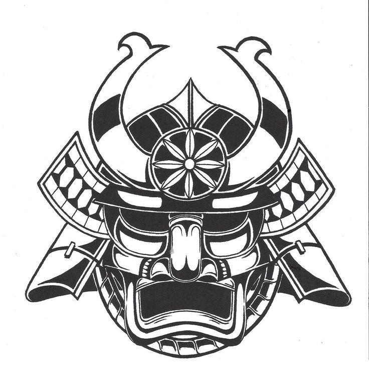 Маска Самурай