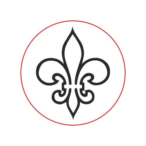 Геральдическая Лилия орнамент