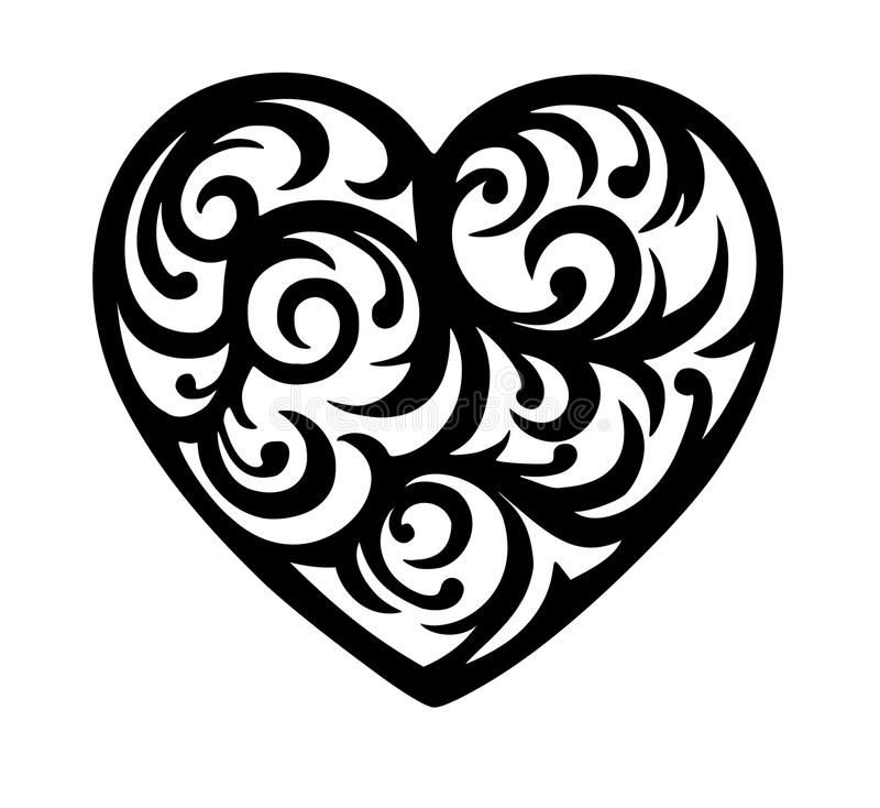 Ажурное сердце