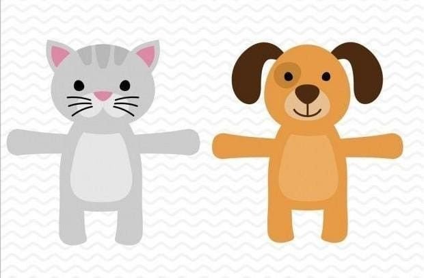 Игрушки обнимашки из бумаги