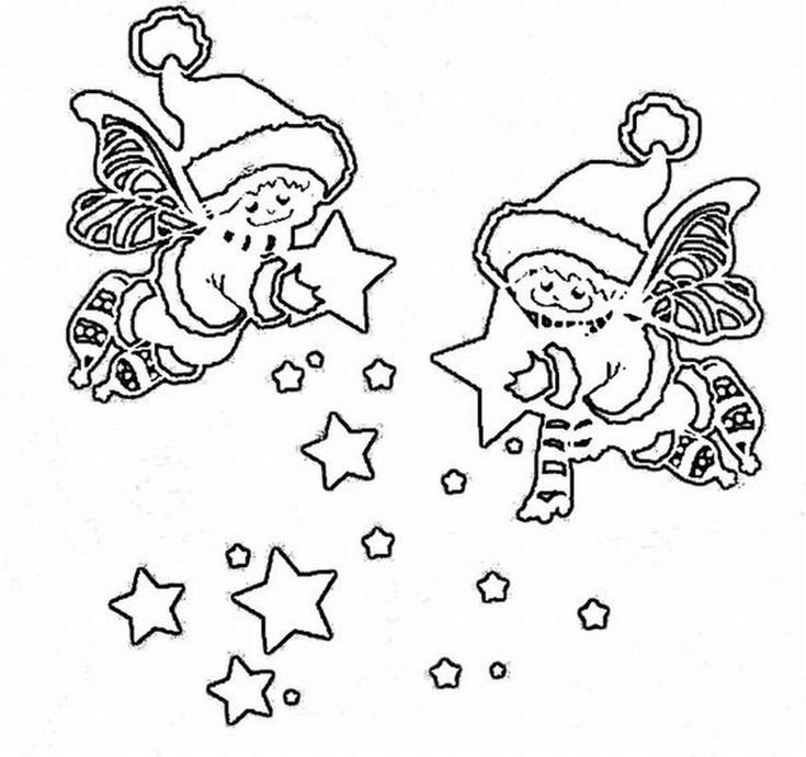 Трафарет "новогодний"