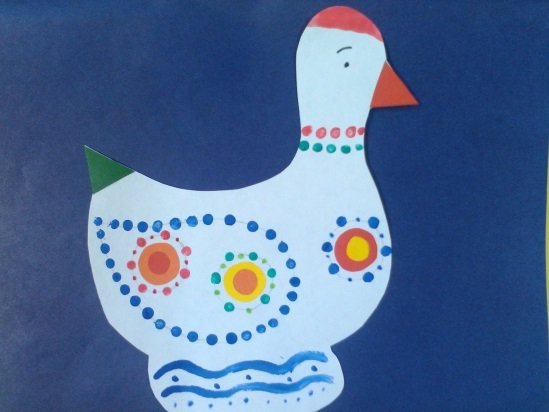 Дымковская уточка 2 младшая группа