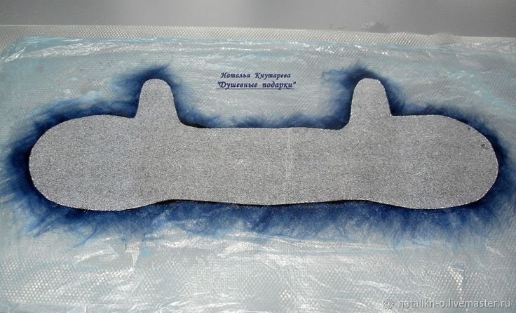 Трафарет для валяния валенок