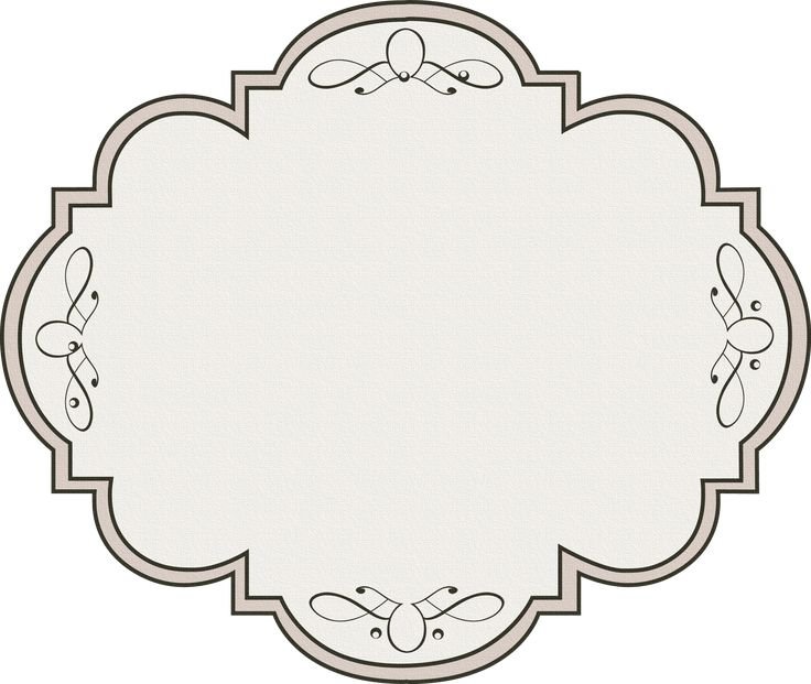 Фигурные рамки для скрапбукинга