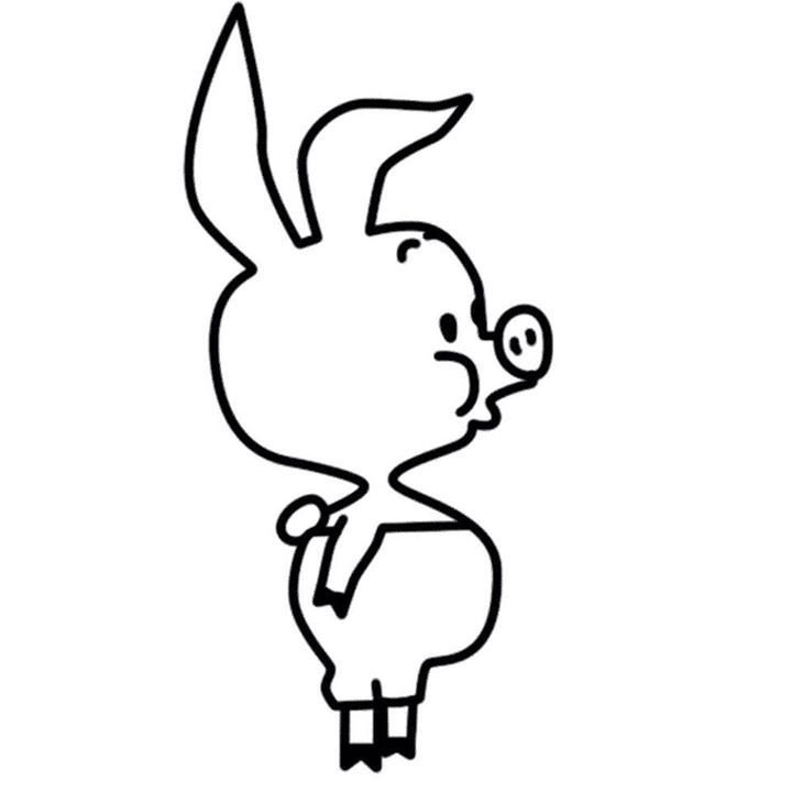 Черно белые мультяшки