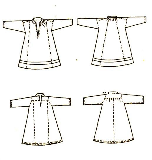 Рубаха русский народный костюм для детей