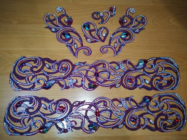 Восточный орнамент для пояса