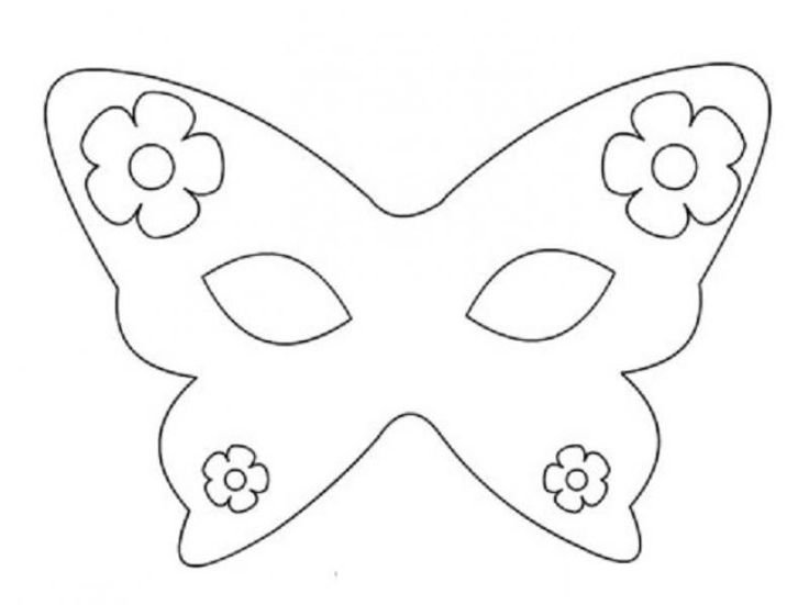 Трафарет - маска