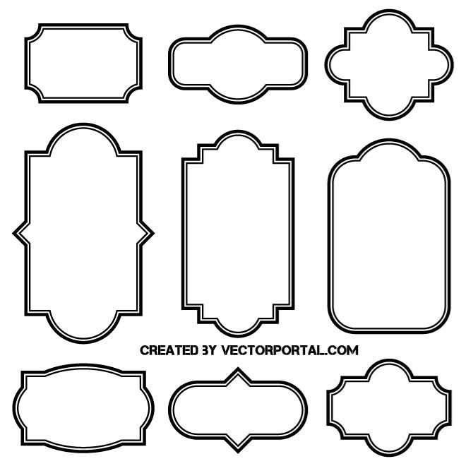 Векторные рамки