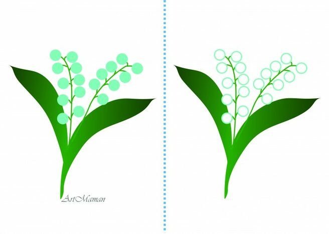 Пальчиковые раскраски для малышей