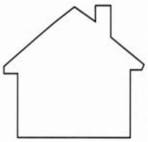 Имбирное печенье домик трафарет