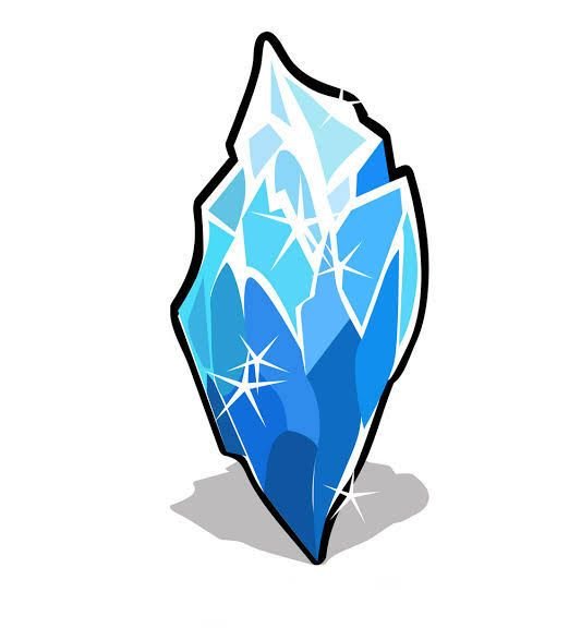 Ледяные глыбы вектор