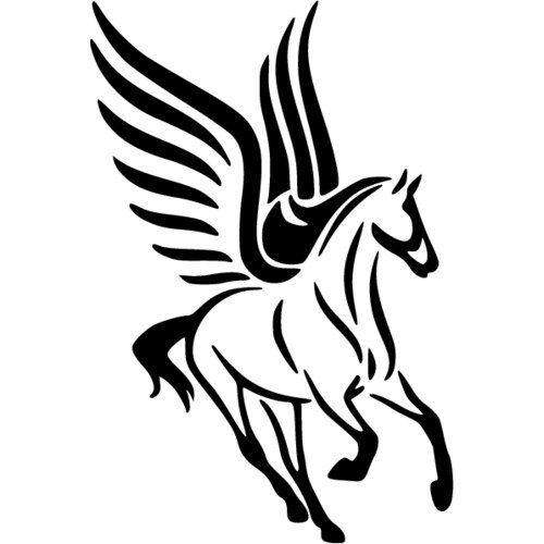 Пегас силуэт