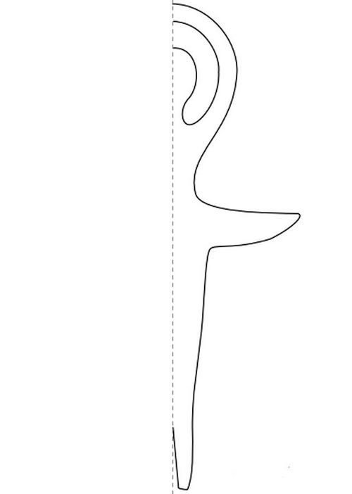 Снежинки балеринки шаблоны