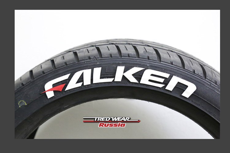 Белые надписи на шинах