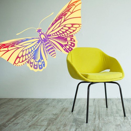 цветные бабочки для декора