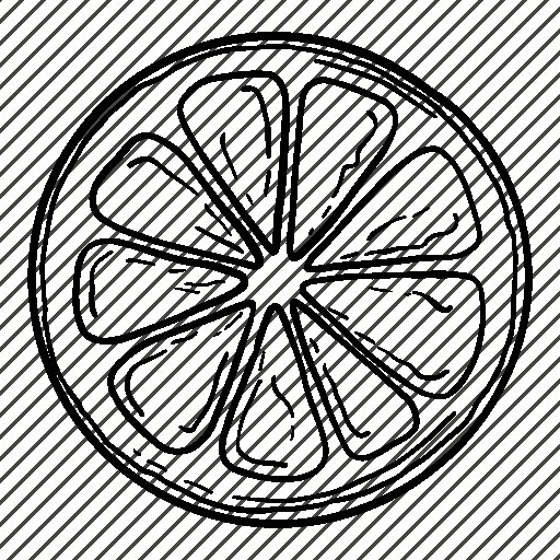 Апельсин раскраска