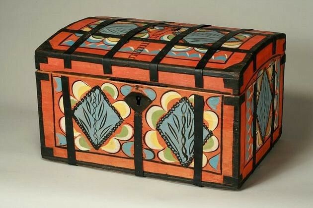 Роспись сундука