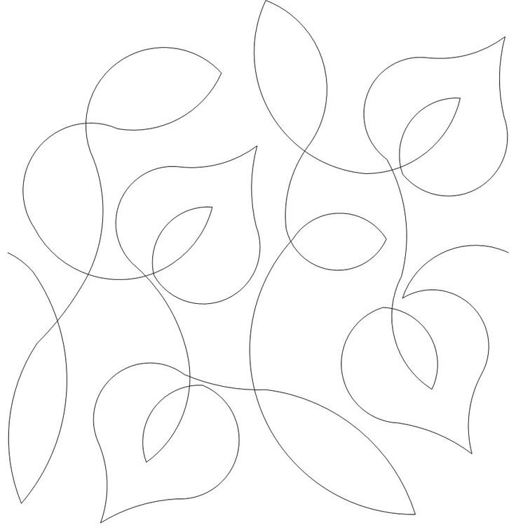 Квилтинг схемы Стежки